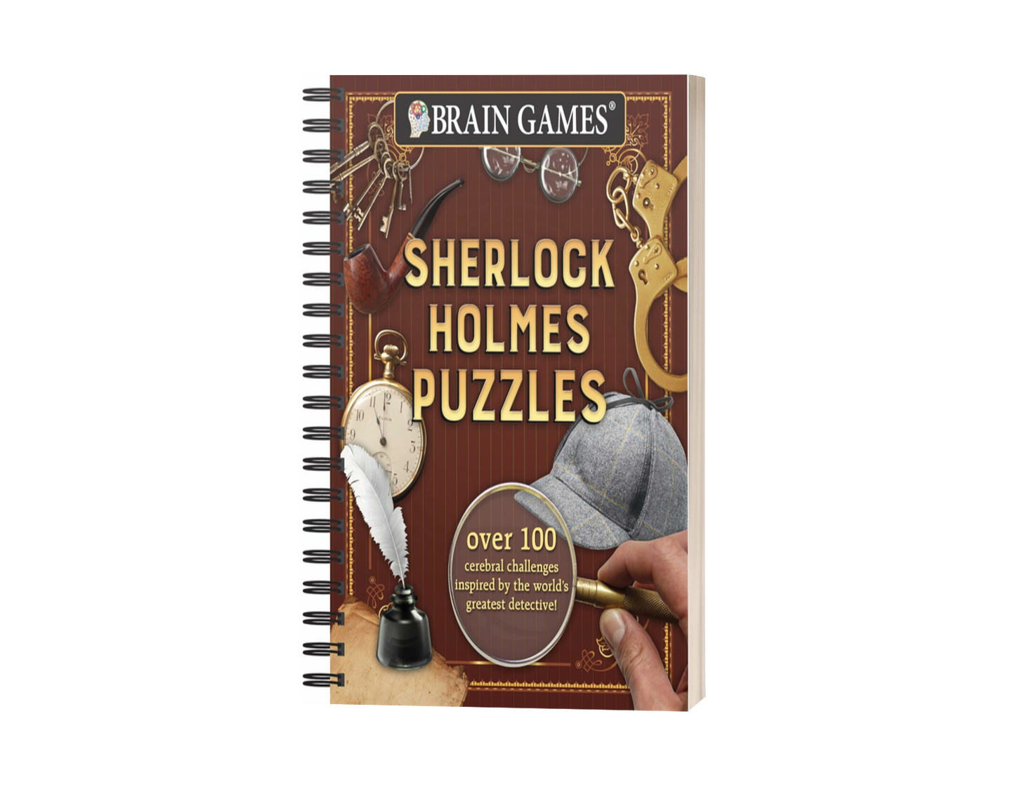 Sherlock Holmes Puzzles (Spiral Bound Book)