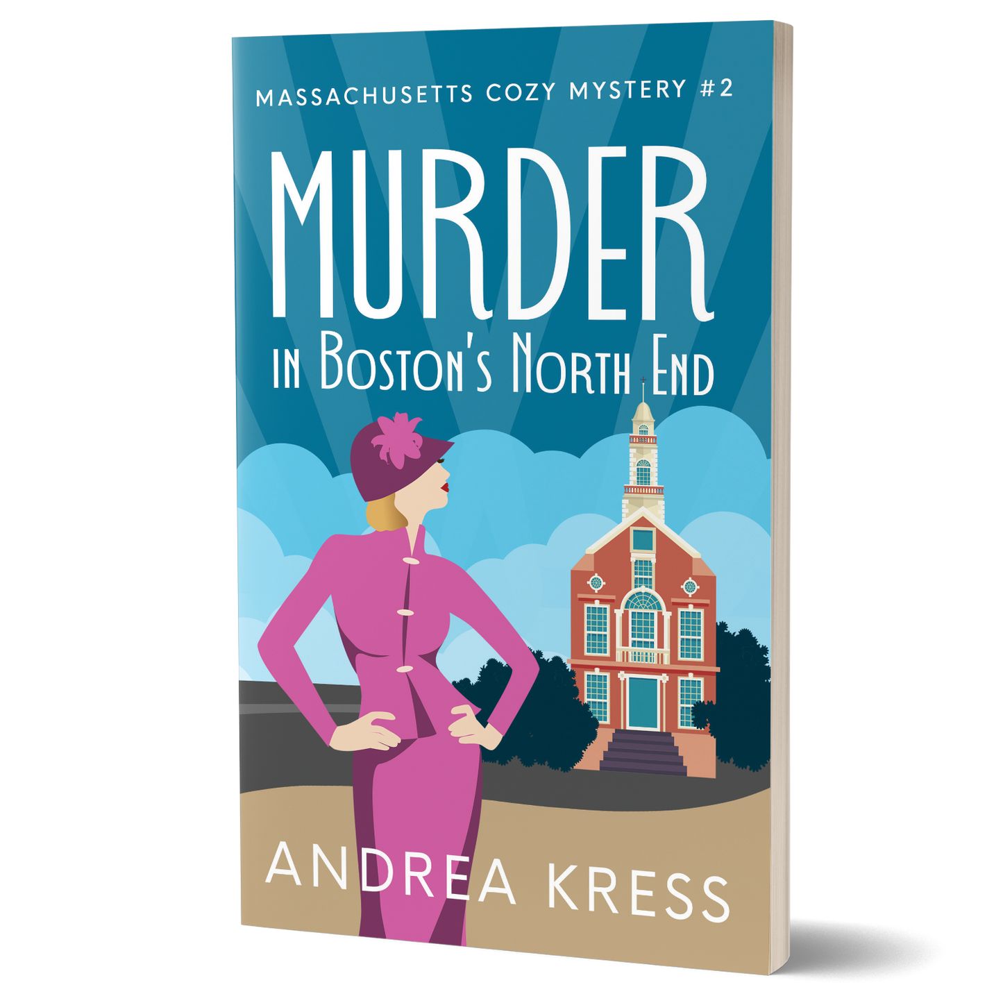 Murder in Boston's North End: Massachusetts Cozy Mystery Book 2 (Paperback)
