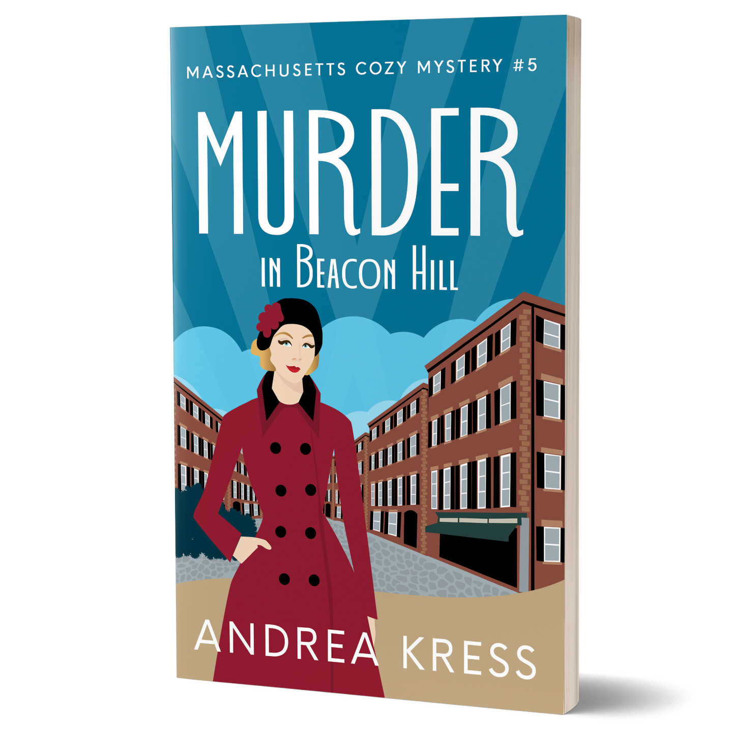 Murder in Beacon Hill: Massachusetts Cozy Mystery Book 5 (Paperback)