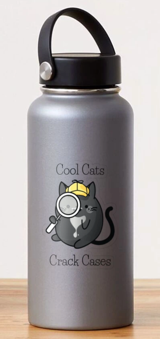 Cool Cats Crack Cases (Sticker)