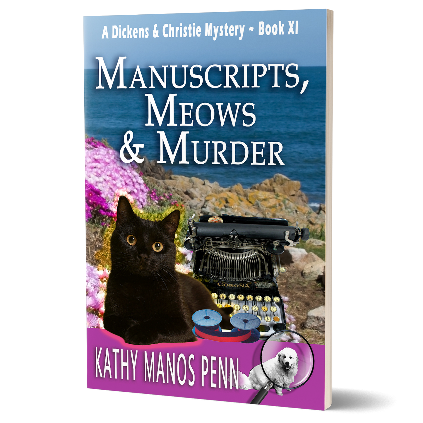 COMING SOON! Manuscripts, Meows & Murder: A Dickens & Christie Mystery Book 11 (Paperback)