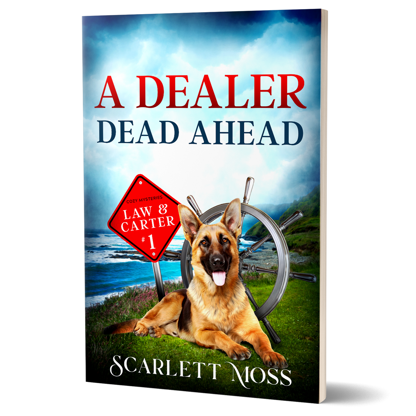 A Dealer Dead Ahead: Book 1 of The Law & Carter Cozy Mysteries (Paperback)