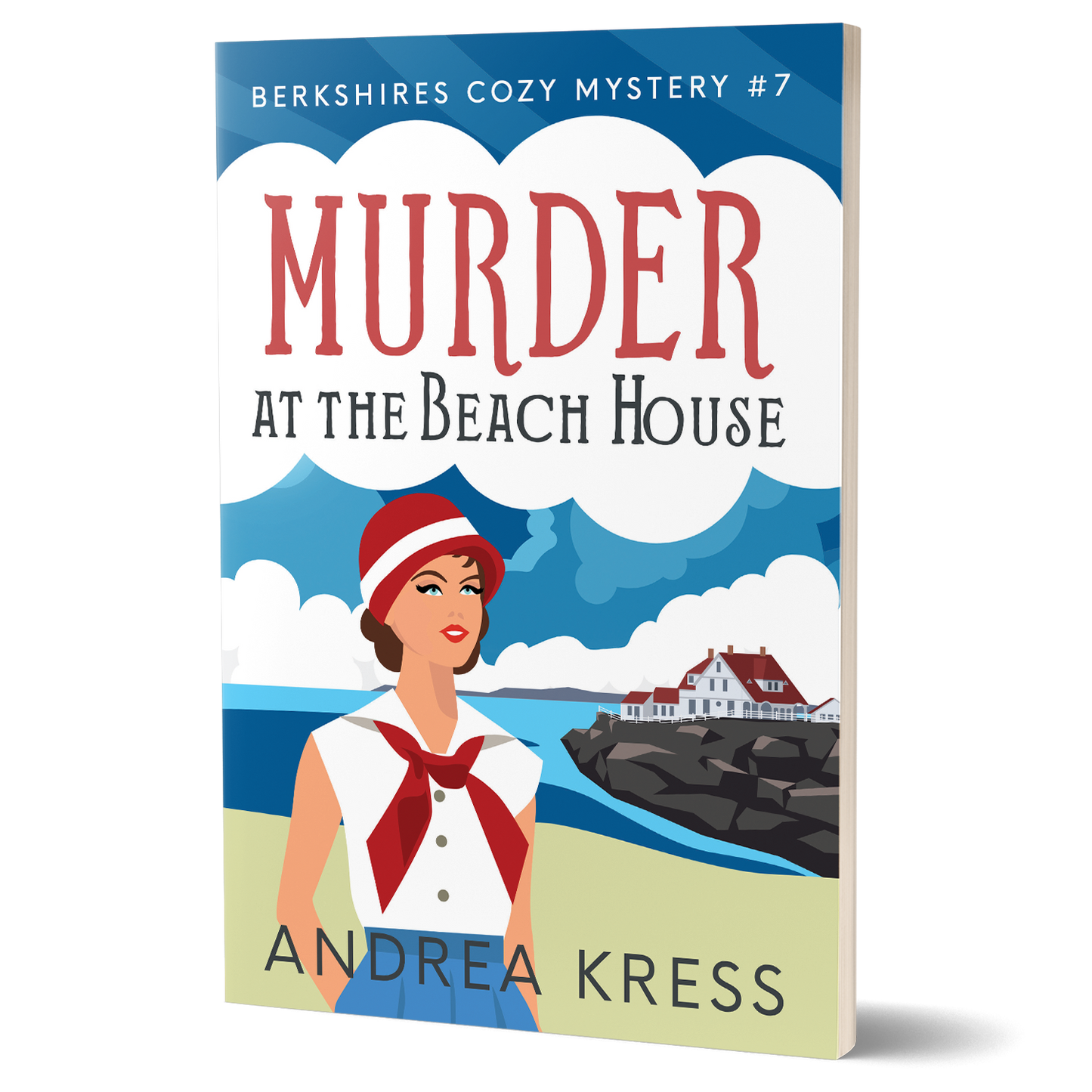 Murder at the Beach House: Berkshires Cozy Mystery Book 7 (Paperback)