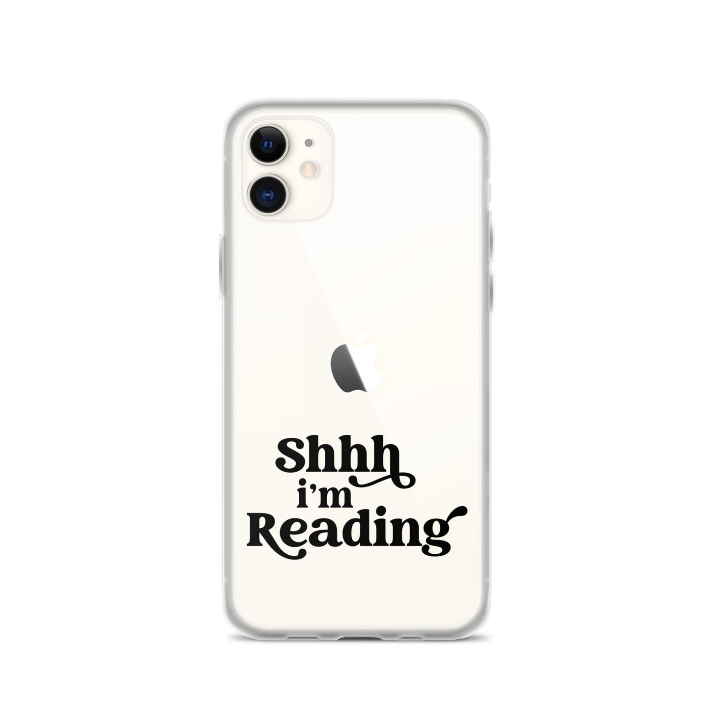 "Shh, I'm Reading" Clear Case for iPhone®