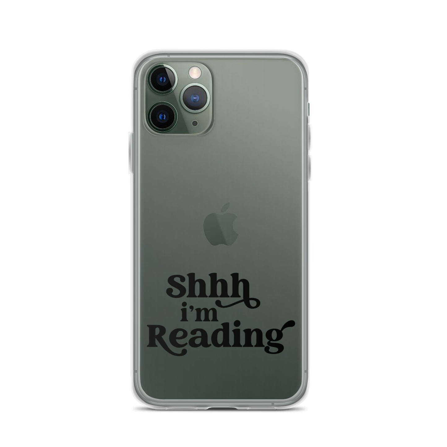 "Shh, I'm Reading" Clear Case for iPhone®