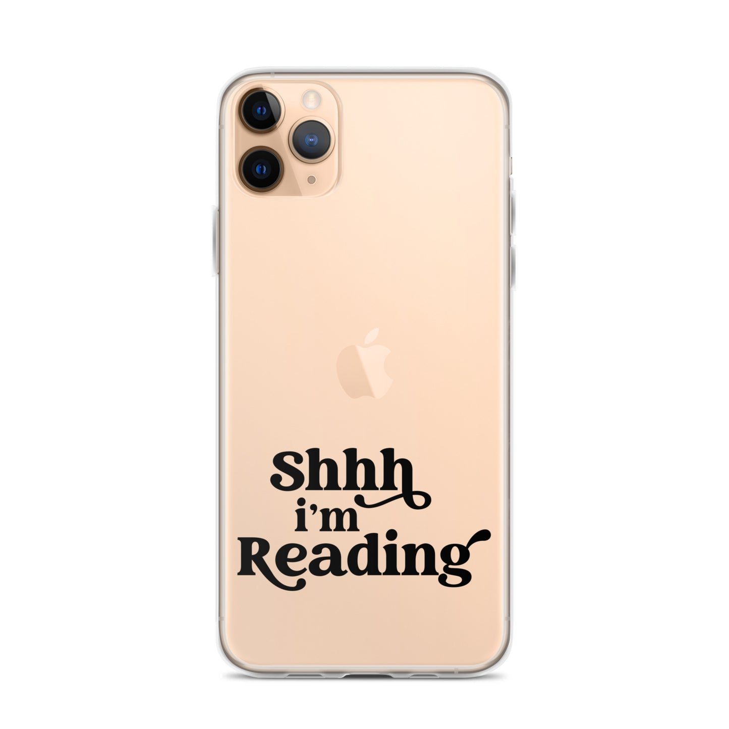 "Shh, I'm Reading" Clear Case for iPhone®