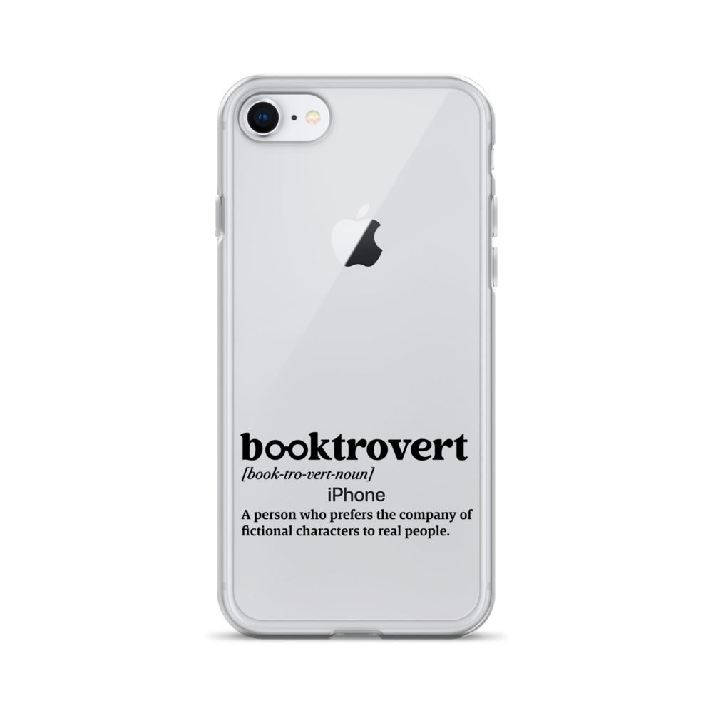 “Booktrovert” Clear Case for iPhone®