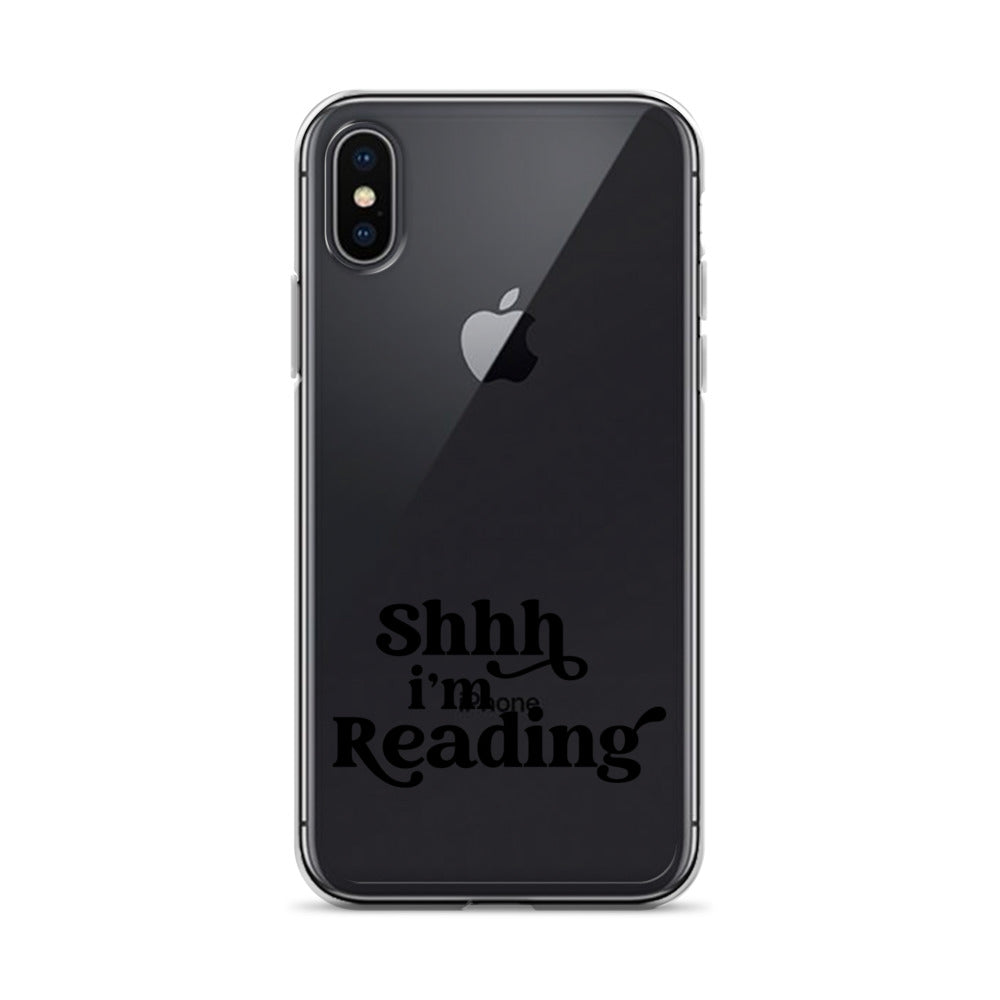 "Shh, I'm Reading" Clear Case for iPhone®