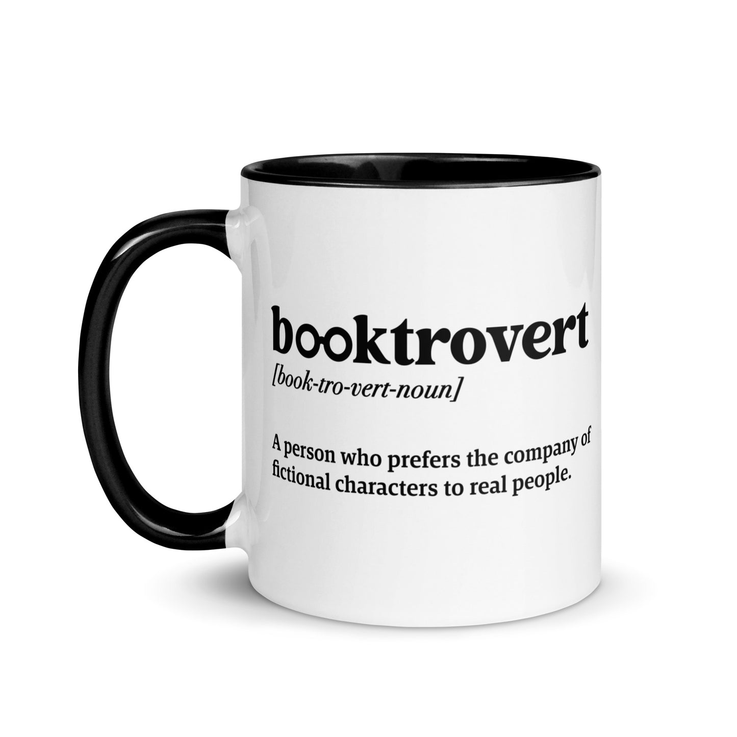 Booktrovert (Mug with Color Inside)