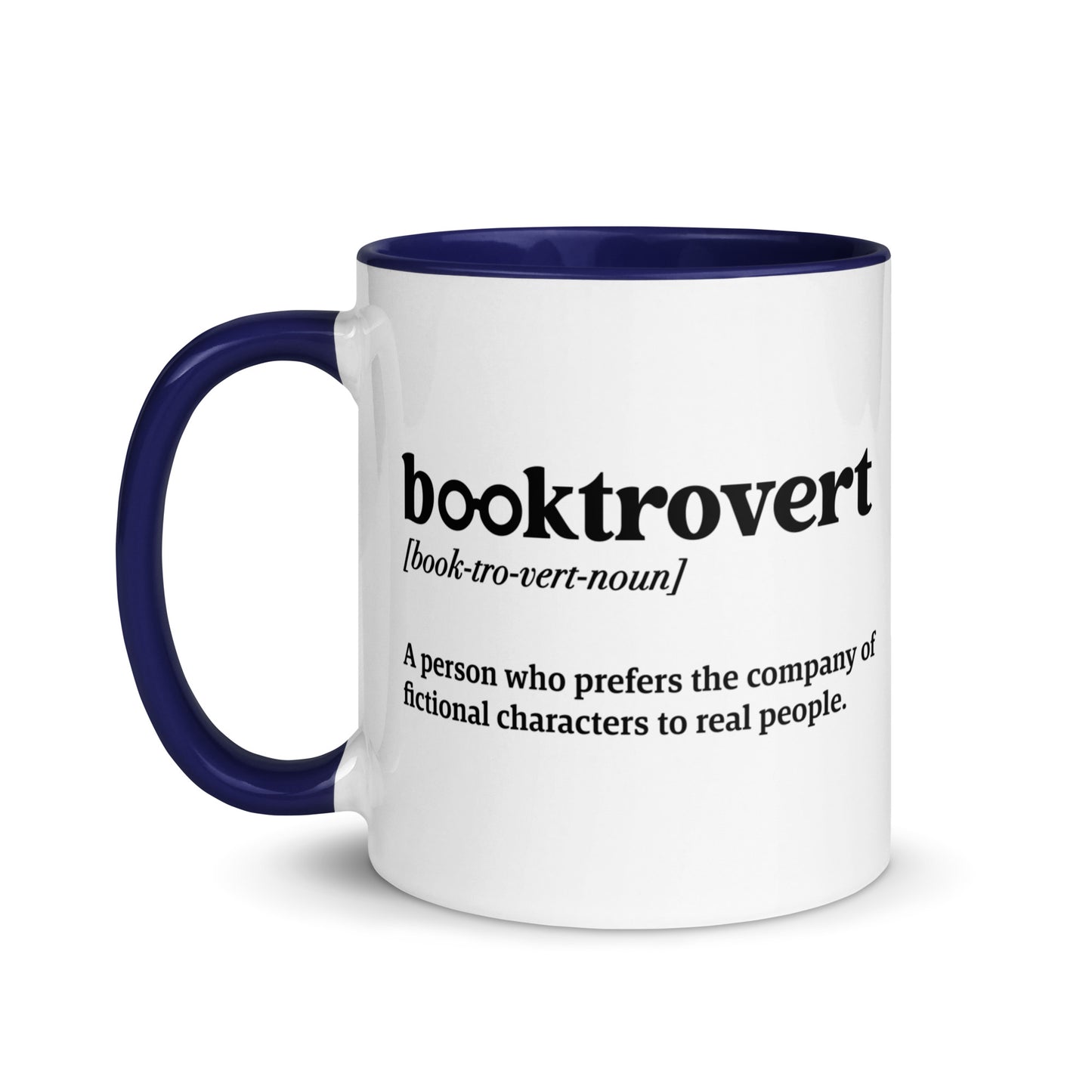 Booktrovert (Mug with Color Inside)