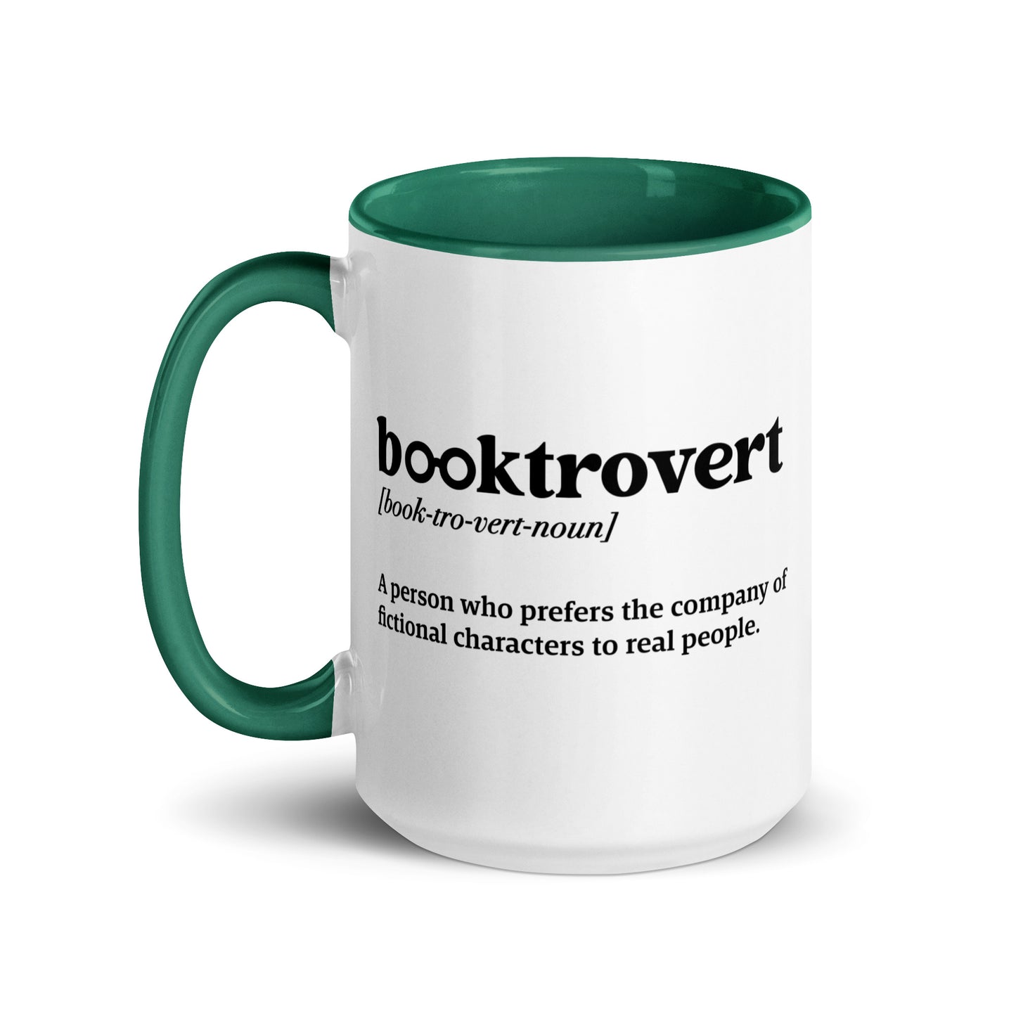 Booktrovert (Mug with Color Inside)