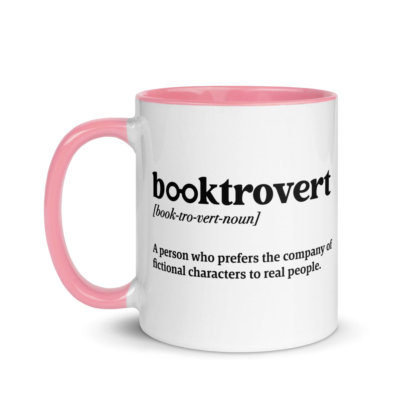 Booktrovert (Mug with Color Inside)