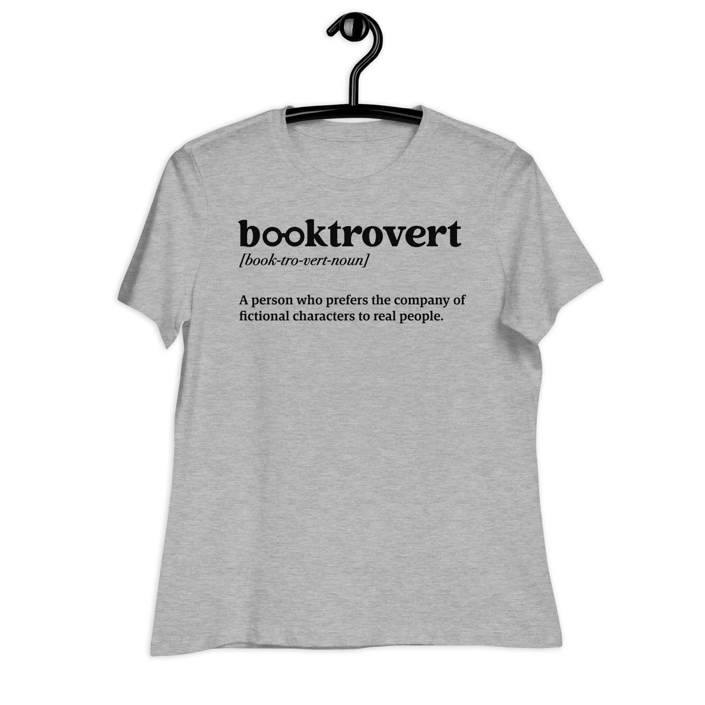 "Booktrovert" Women's Relaxed T-Shirt