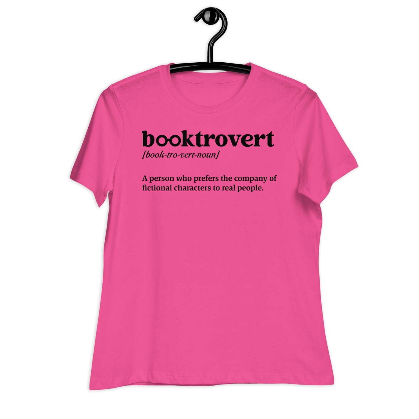 "Booktrovert" Women's Relaxed T-Shirt