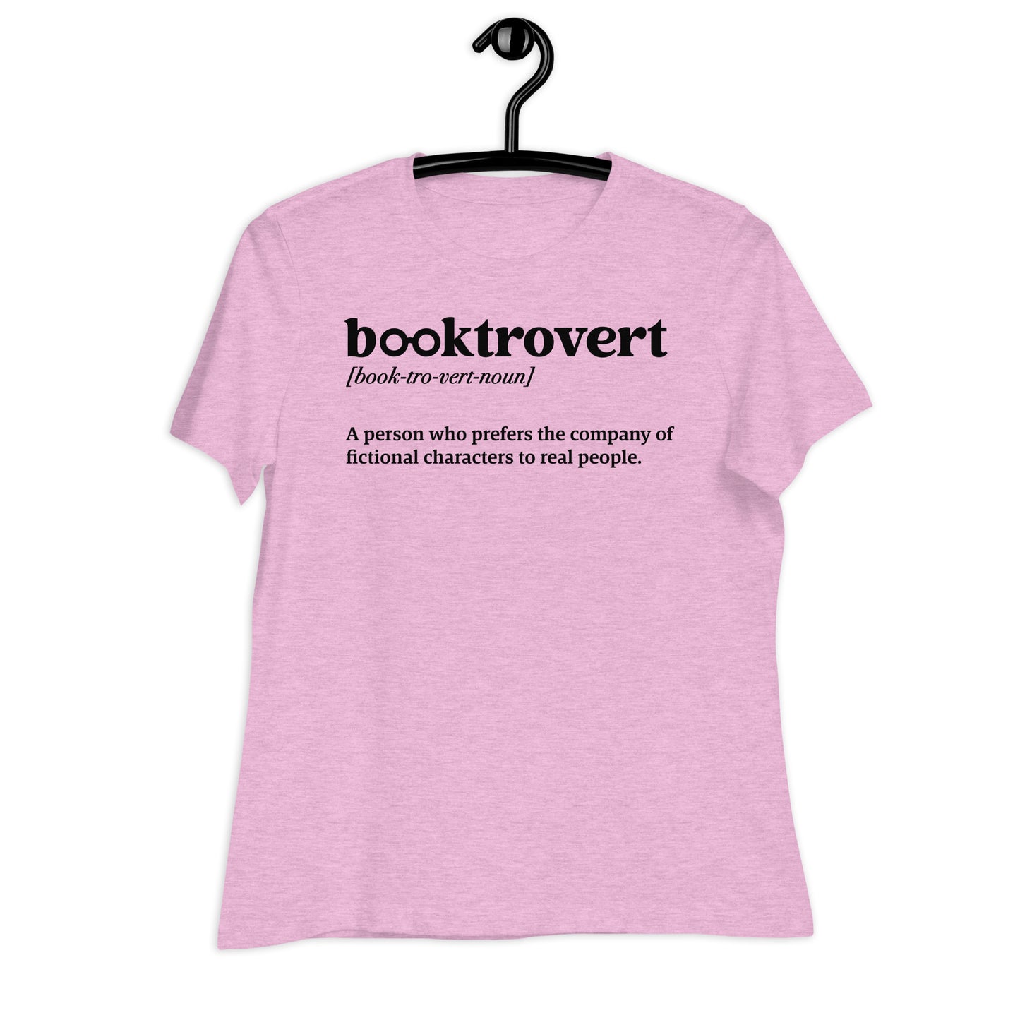 "Booktrovert" Women's Relaxed T-Shirt