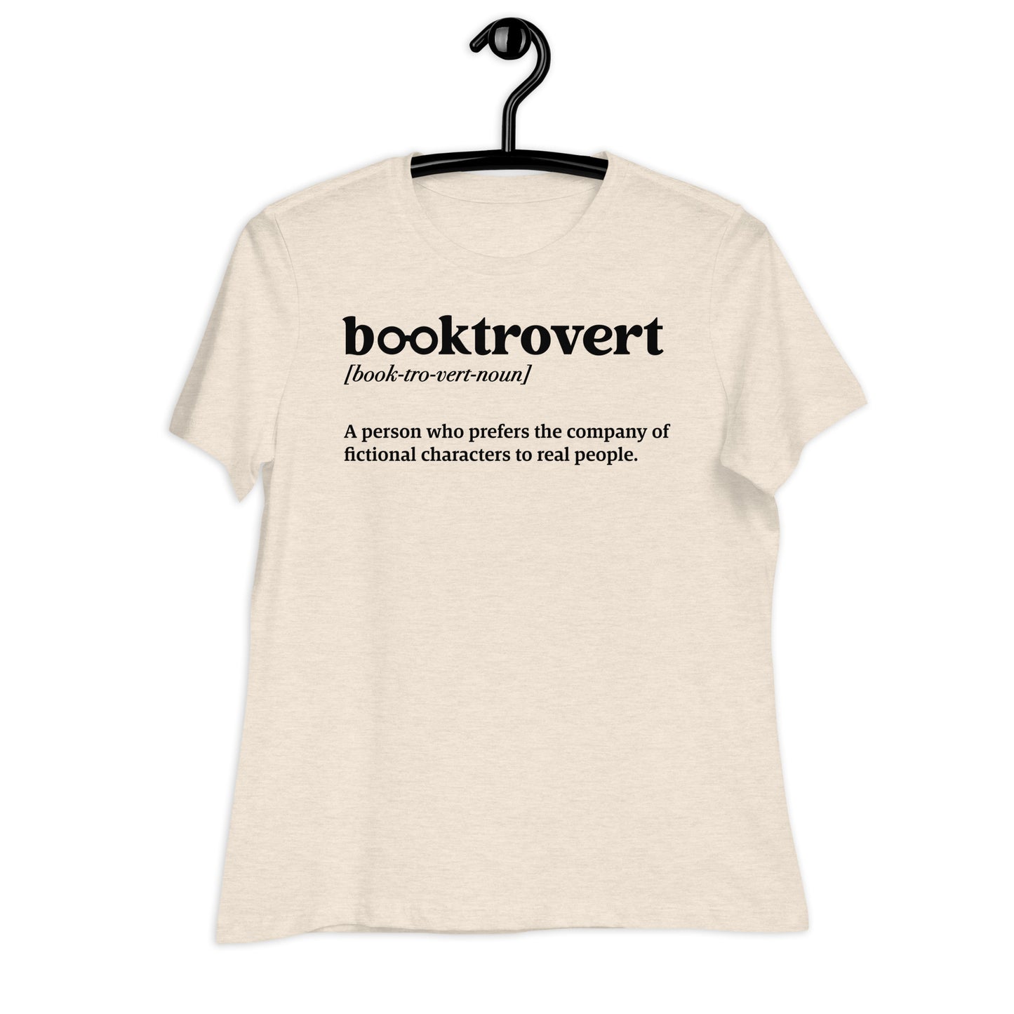 "Booktrovert" Women's Relaxed T-Shirt