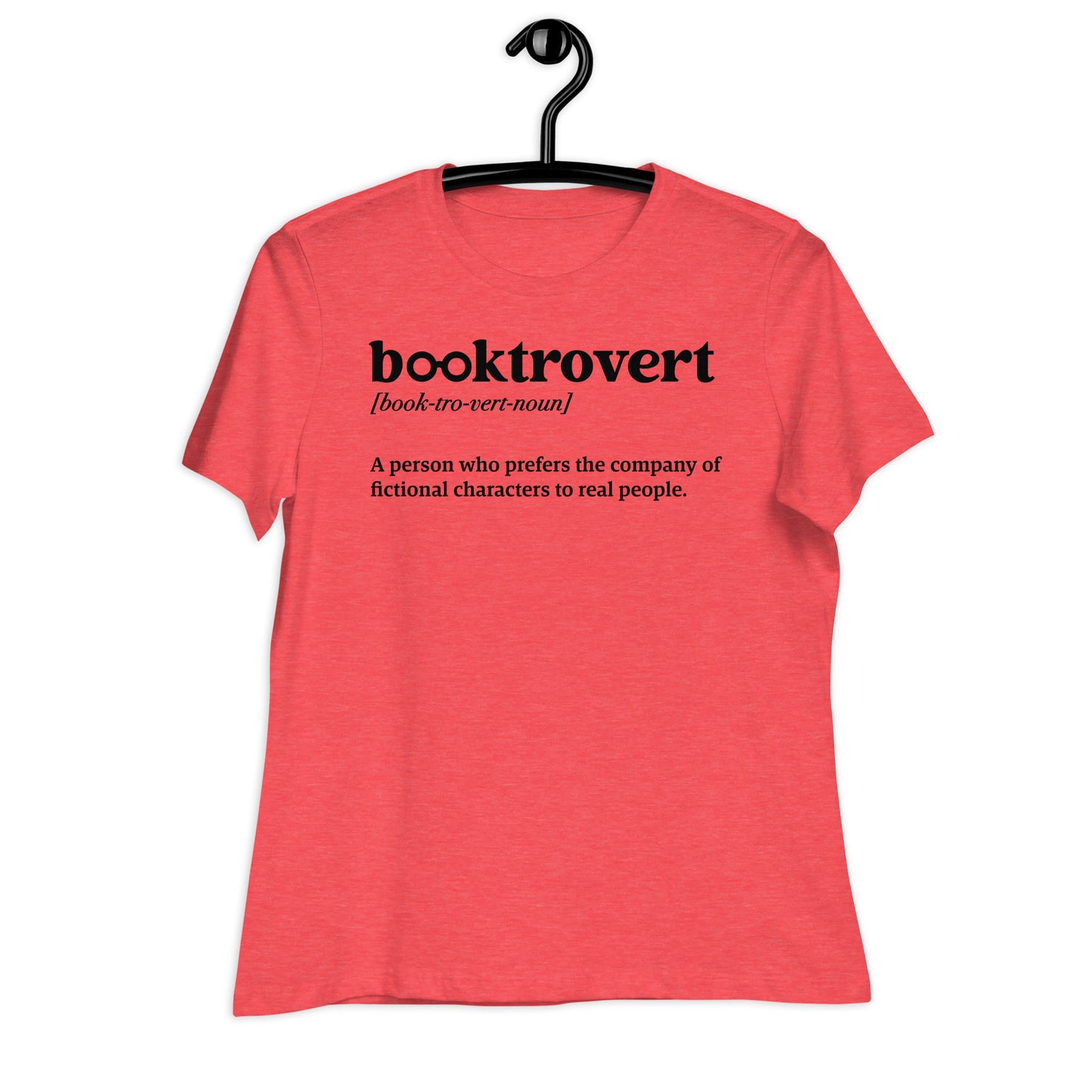 "Booktrovert" Women's Relaxed T-Shirt