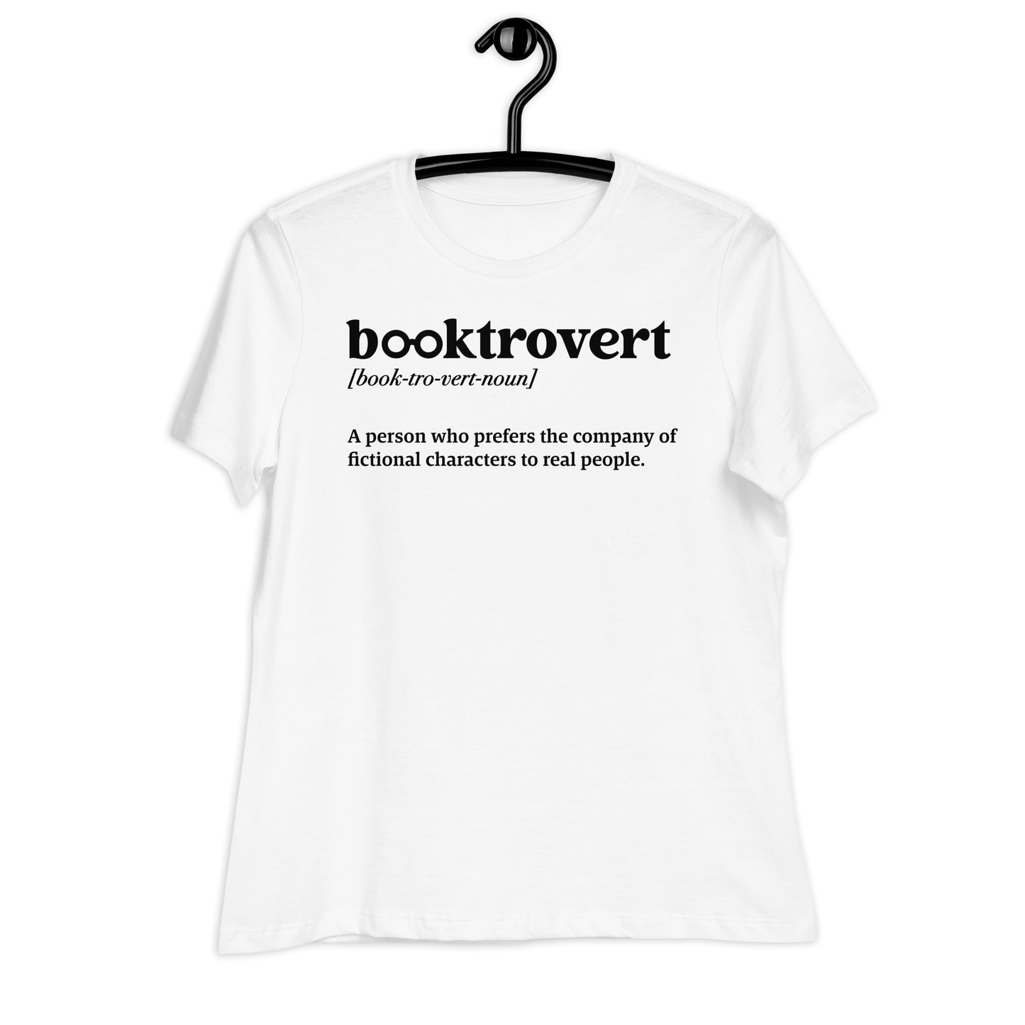 "Booktrovert" Women's Relaxed T-Shirt