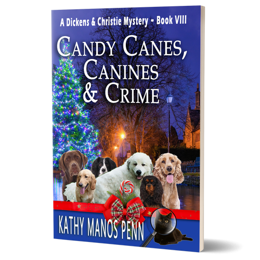 Candy Canes, Canines & Murder: A Dickens & Christie Mystery Book 8 (Paperback)