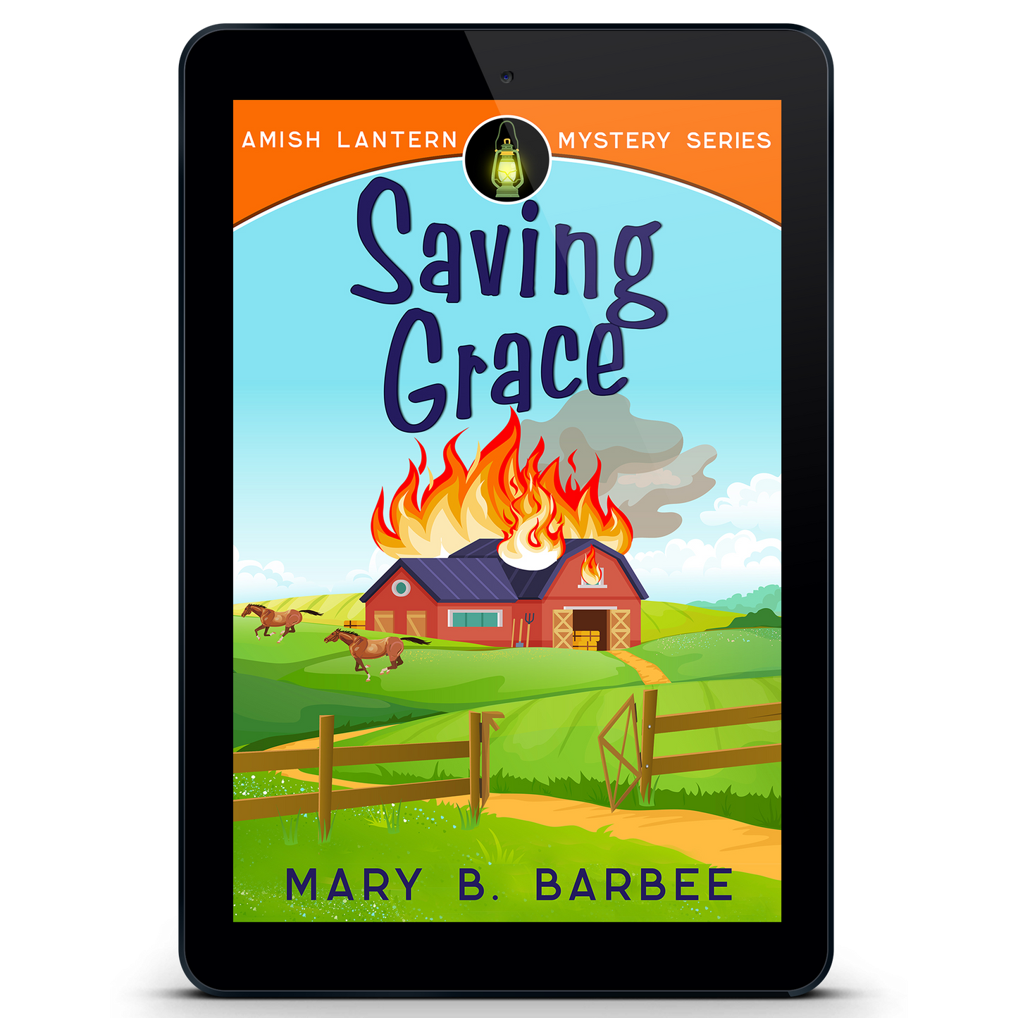 Saving Grace: Book Three of The Amish Lantern Mystery Series (eBook)