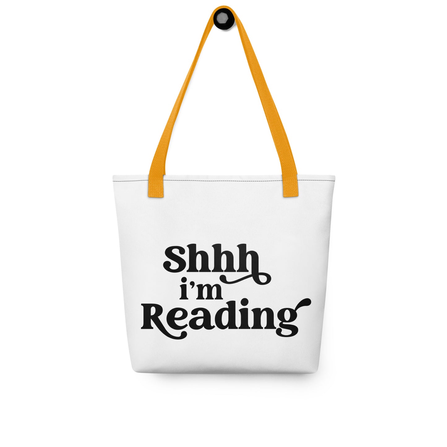 "Shh, I'm Reading" Tote bag