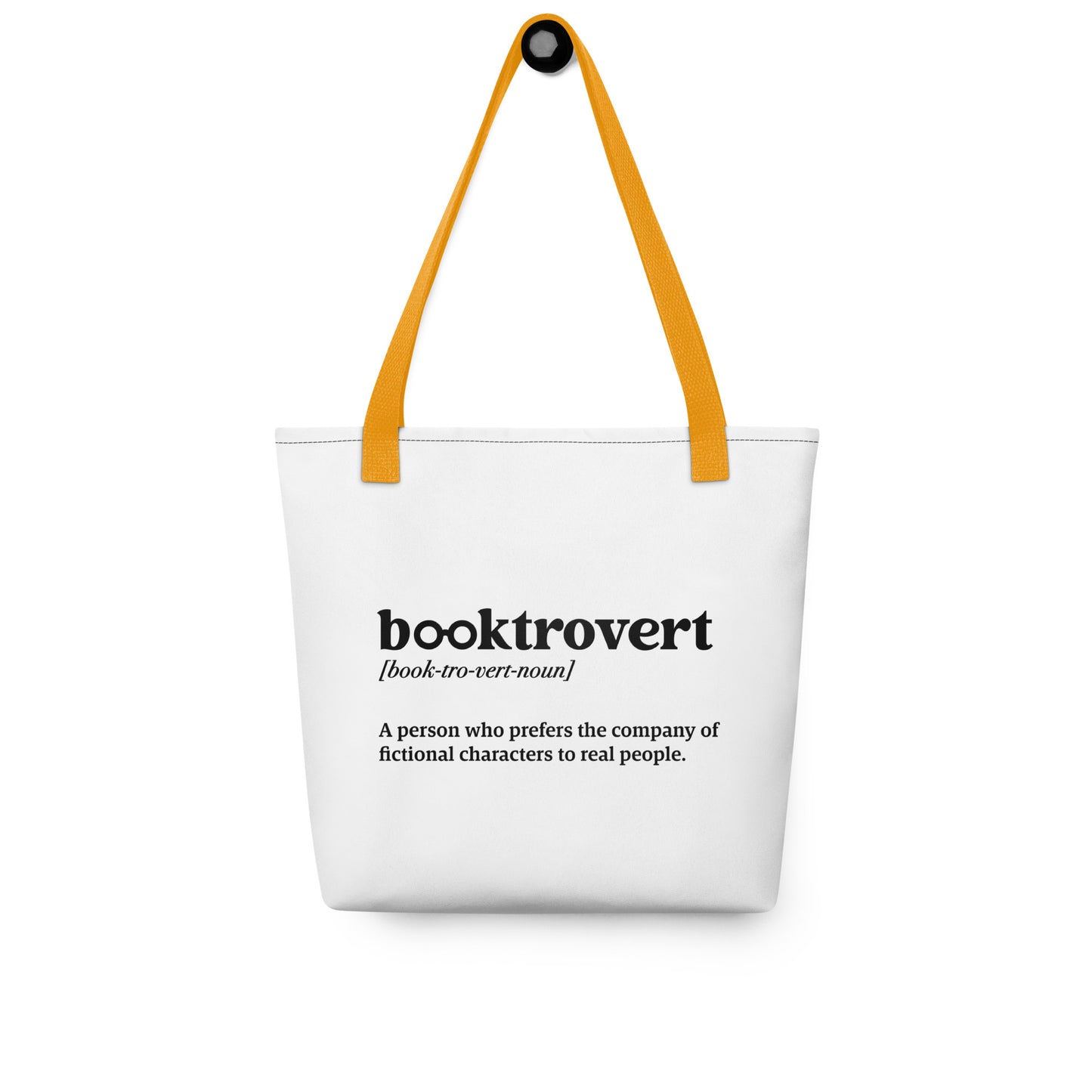 “Booktrovert” Tote bag