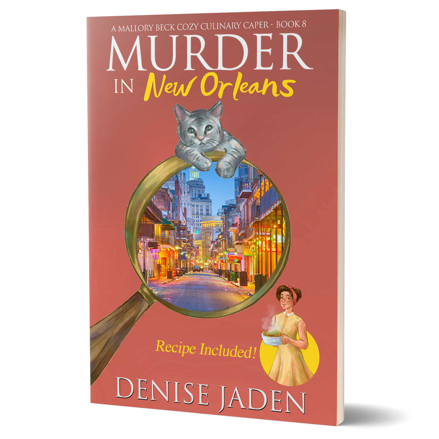 Murder in New Orleans: Mallory Beck Cozy Culinary Caper Book 8 (Paperback)