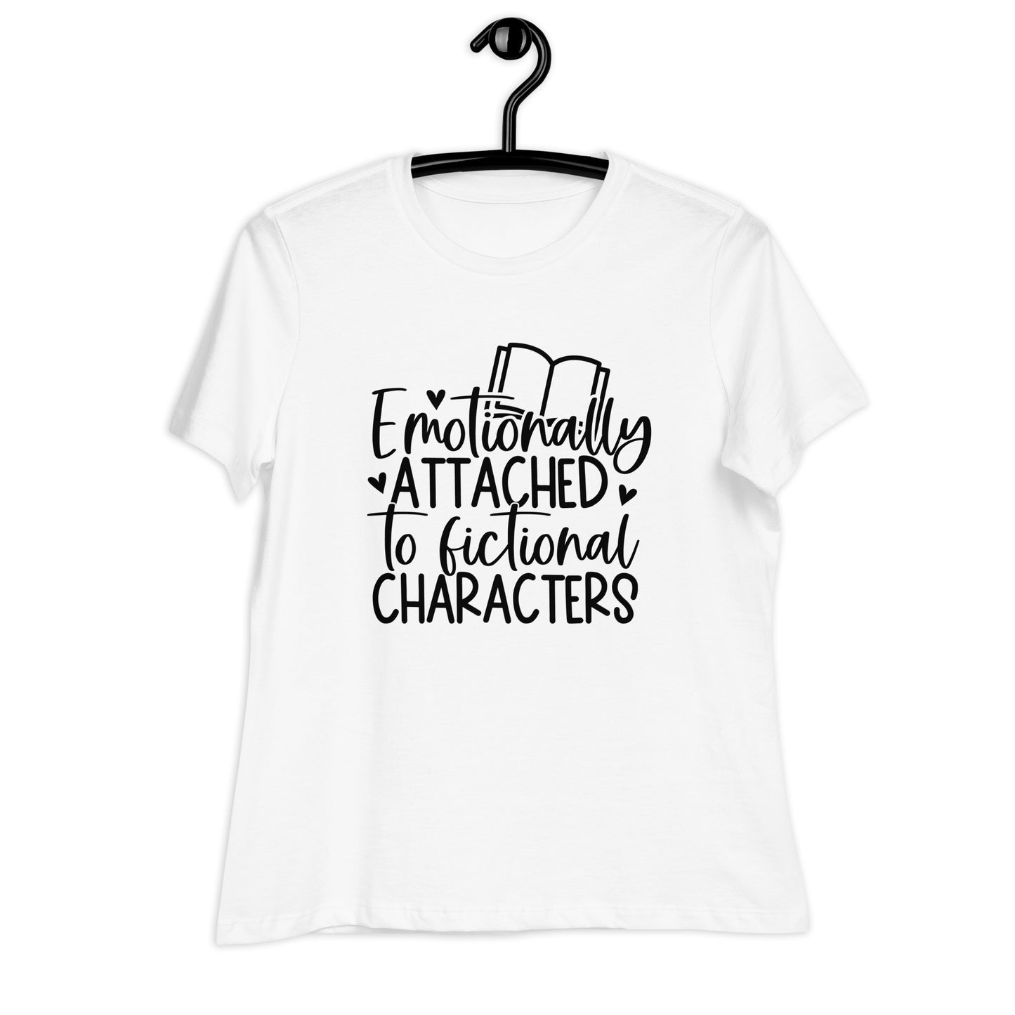 Emotionally Attached to Fictional Characters (Relaxed Fit Tee)